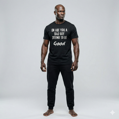 Octawear Jon Jones Inspired Duality Tee – 240 GSM Oversized T-Shirt | Body Slim Fit | Gym & Casual Wear