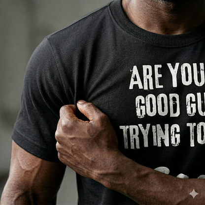 Octawear Jon Jones Inspired Duality Tee – 240 GSM Oversized T-Shirt | Body Slim Fit | Gym & Casual Wear