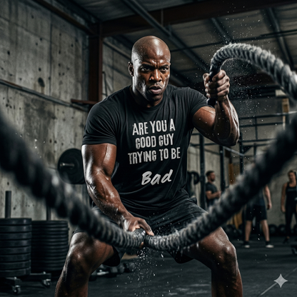 Octawear Jon Jones Inspired Duality Tee – 240 GSM Oversized T-Shirt | Body Slim Fit | Gym & Casual Wear